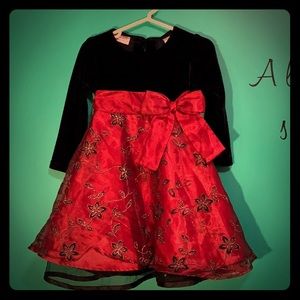 Blueberi boulevard black and red dress